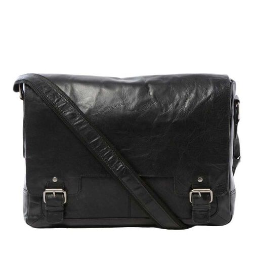 Ashwood Mens Leather Laptop Messenger Bag